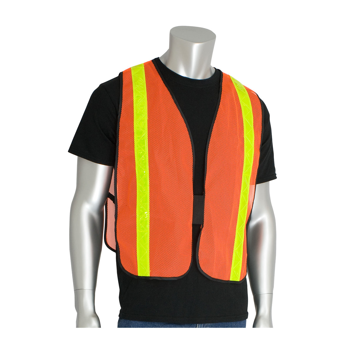 PIP 300-EVOR-P Non-ANSI Prismatic Tape Mesh Safety Vest