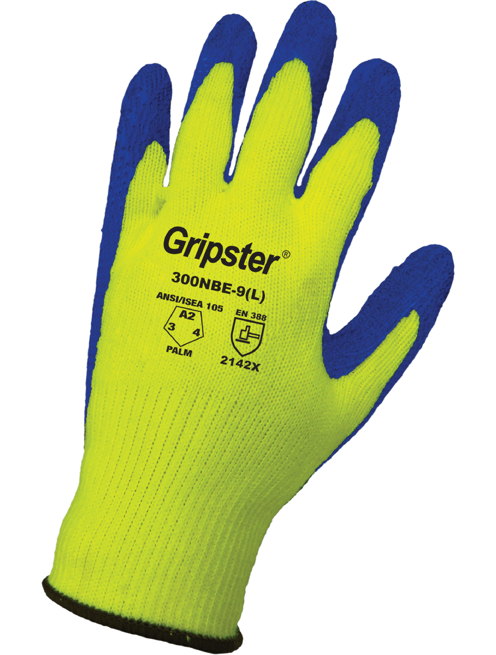 Gripster® - 300NBE - Cut Resistant Gloves - cut level A2 - green