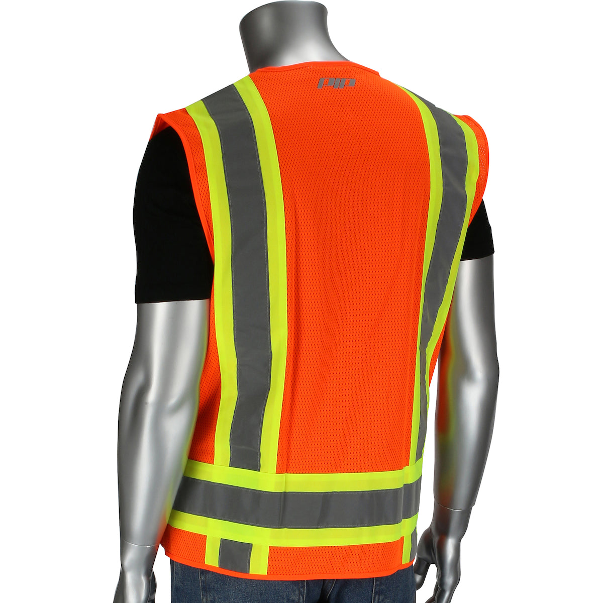 ANSI Type R Class 2 Mesh Breakaway Eleven Pocket Surveyors Vest