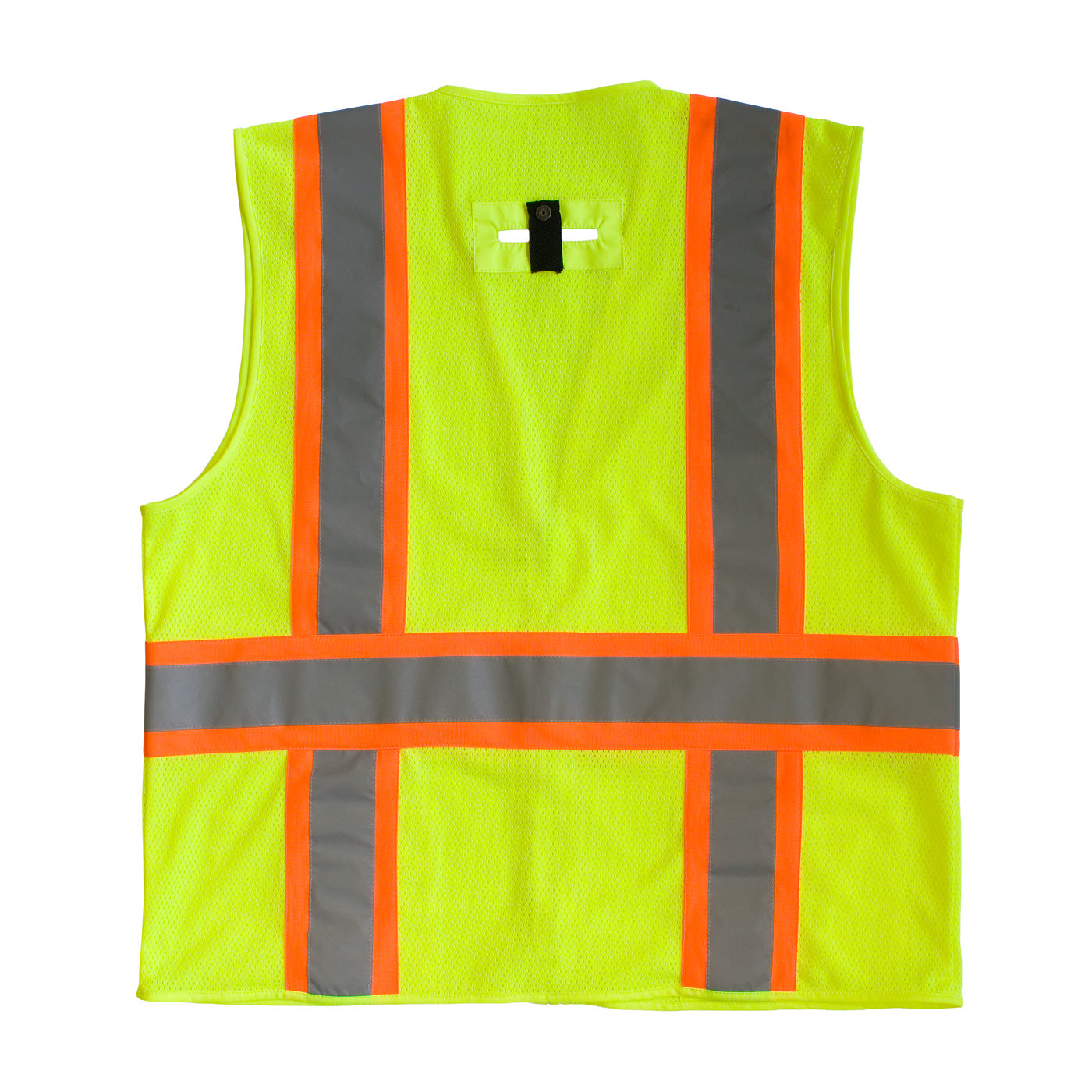 ANSI Type R Class 2 Two-Tone Mesh Vest with "D" Ring Access