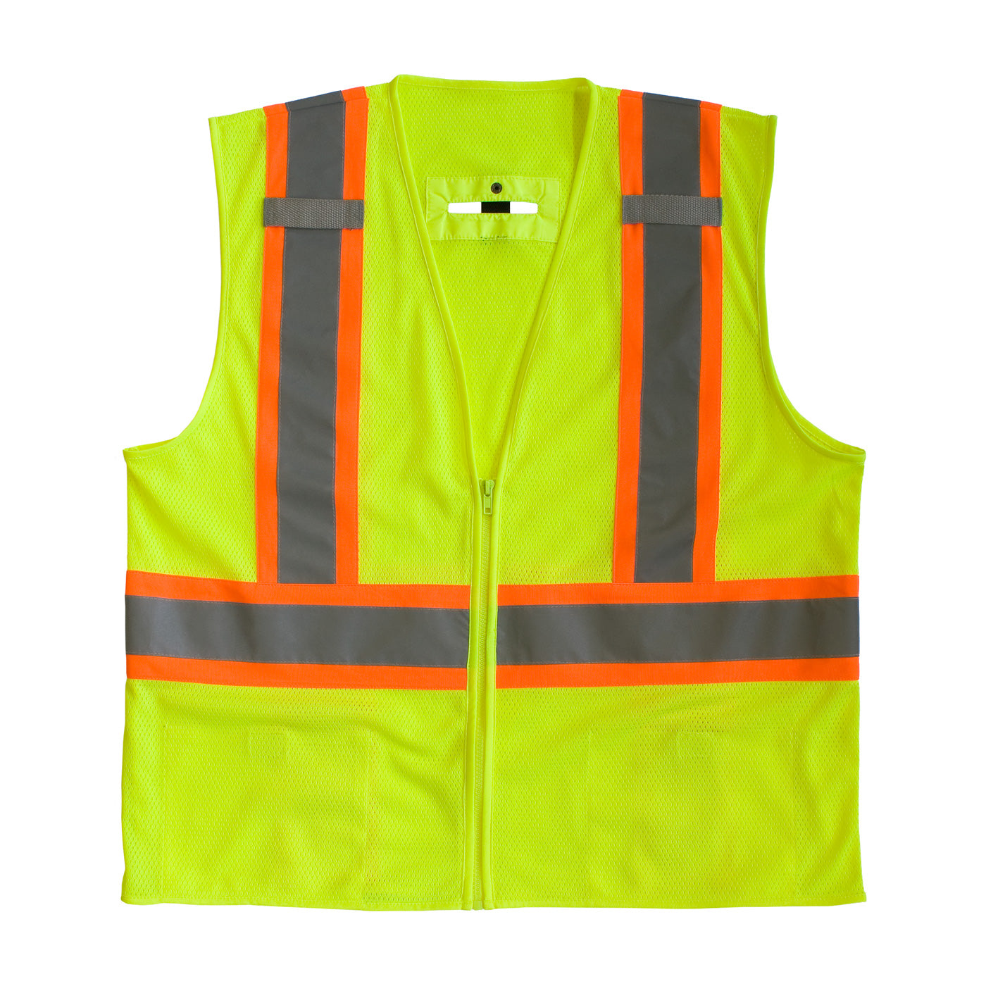ANSI Type R Class 2 Two-Tone Mesh Vest with "D" Ring Access