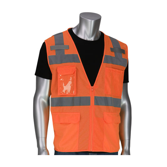 PIP 302-0750 ANSI Type R Class 2 Five Pocket Surveyors Vest - view 3