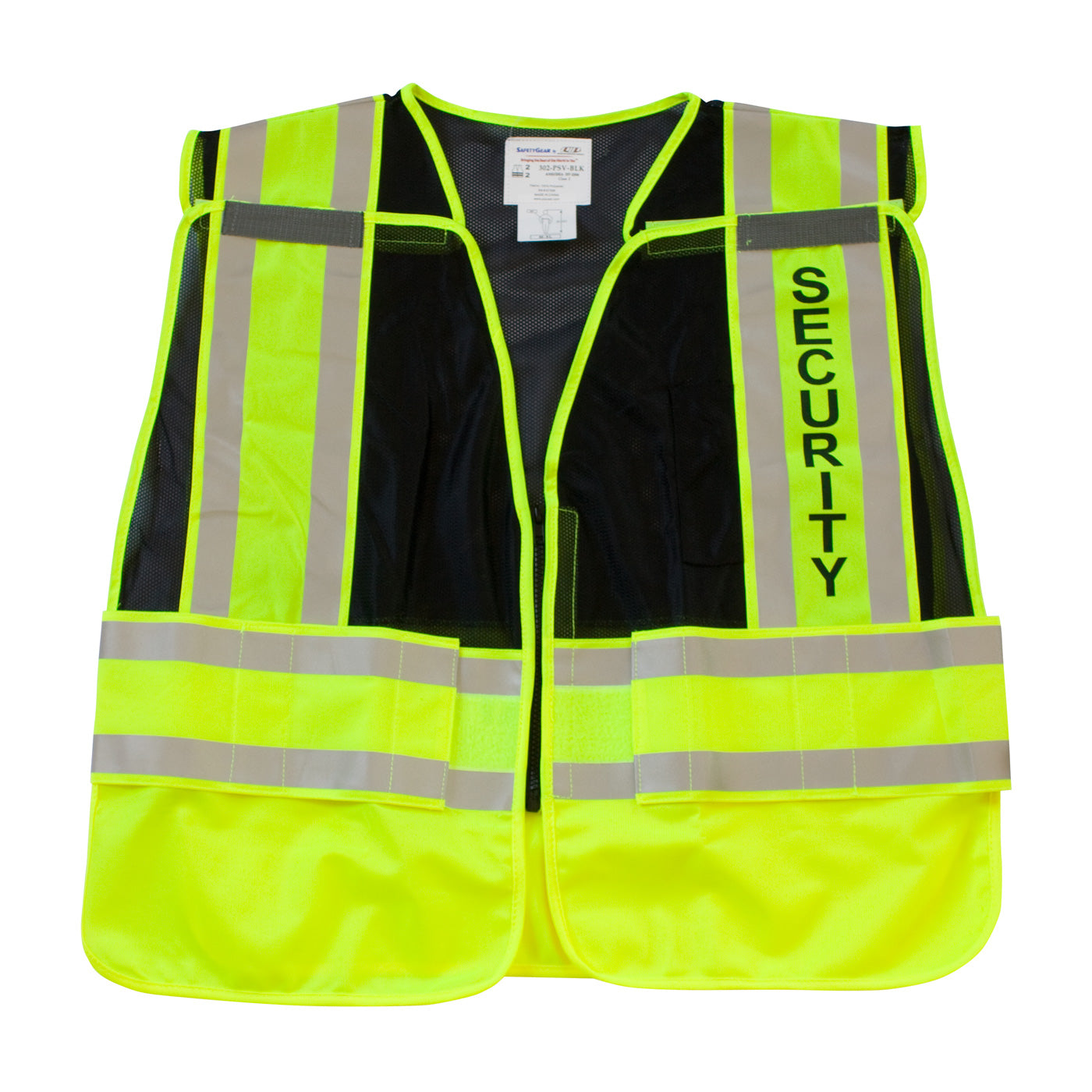 ANSI Type P Class 2 Public Safety Vest - SECURITY Logo