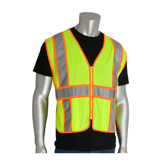 ANSI Type R Class 2 Expandable Two-Tone Mesh Vest