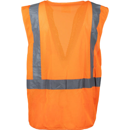 PIP® ANSI Type R Class 2 Dual Sized Value Mesh Breakaway Vest