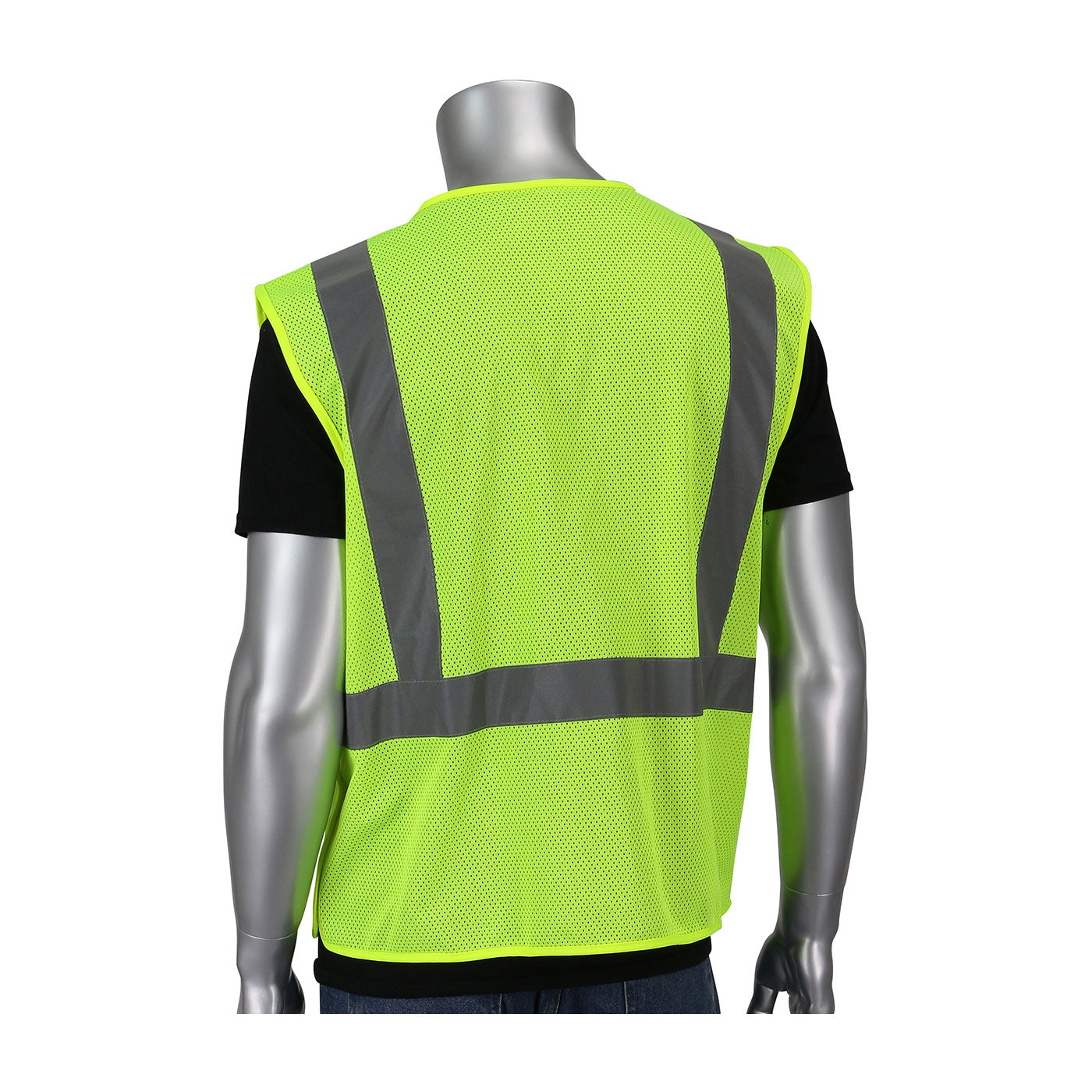 PIP® ANSI Type R Class 2 Dual Sized Value Mesh Breakaway Vest