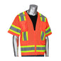 PIP® ANSI Type R Class 3 Two-Tone Eleven Pocket Mesh Surveyors Vest