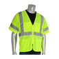 PIP® ANSI Type R Class 3 Value Four Pocket Zipper Mesh Vest