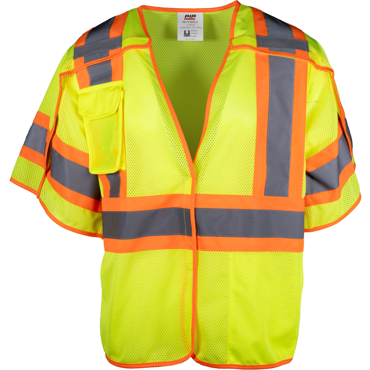 ANSI Type R Class 3 Two-Tone Breakaway Vest