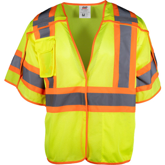ANSI Type R Class 3 Two-Tone Breakaway Vest