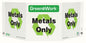 ZING At Work Sign '<Recycle Symbol>Metals Only' Tri-View 19"X7.5'X6' - official Zing product image 1
