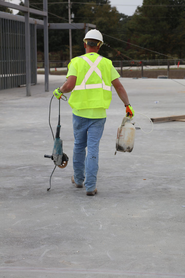 MCR Safety RXCL2ML - Hi-Vis Reflective Lime Safety Vest - Manufactured with Recycled Materials - Meets ANSI/ISEA 107 2020 Standard -Type R Class 2 Compliant - Five Point Break Away Design - Made with Environmentally Friendly Recycled Water Bottles and Pol — manufacturer image 10