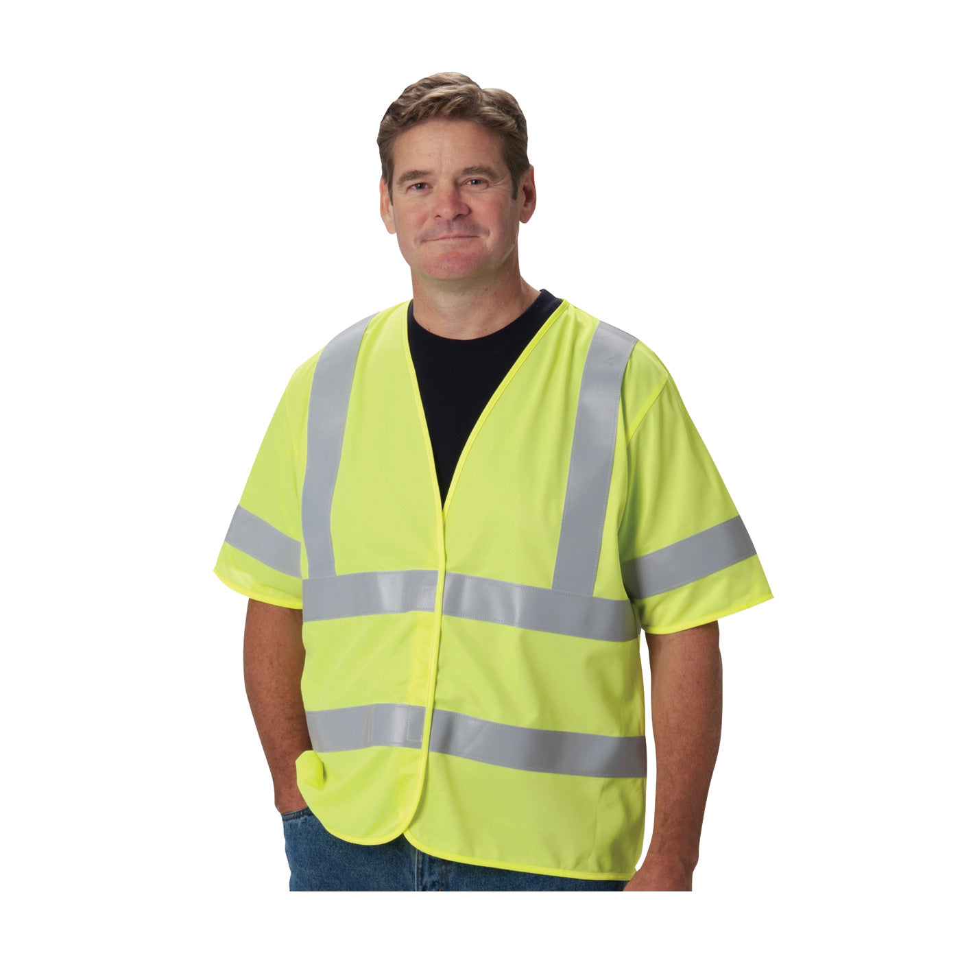 ANSI Type R Class 3 FR Treated Solid Vest