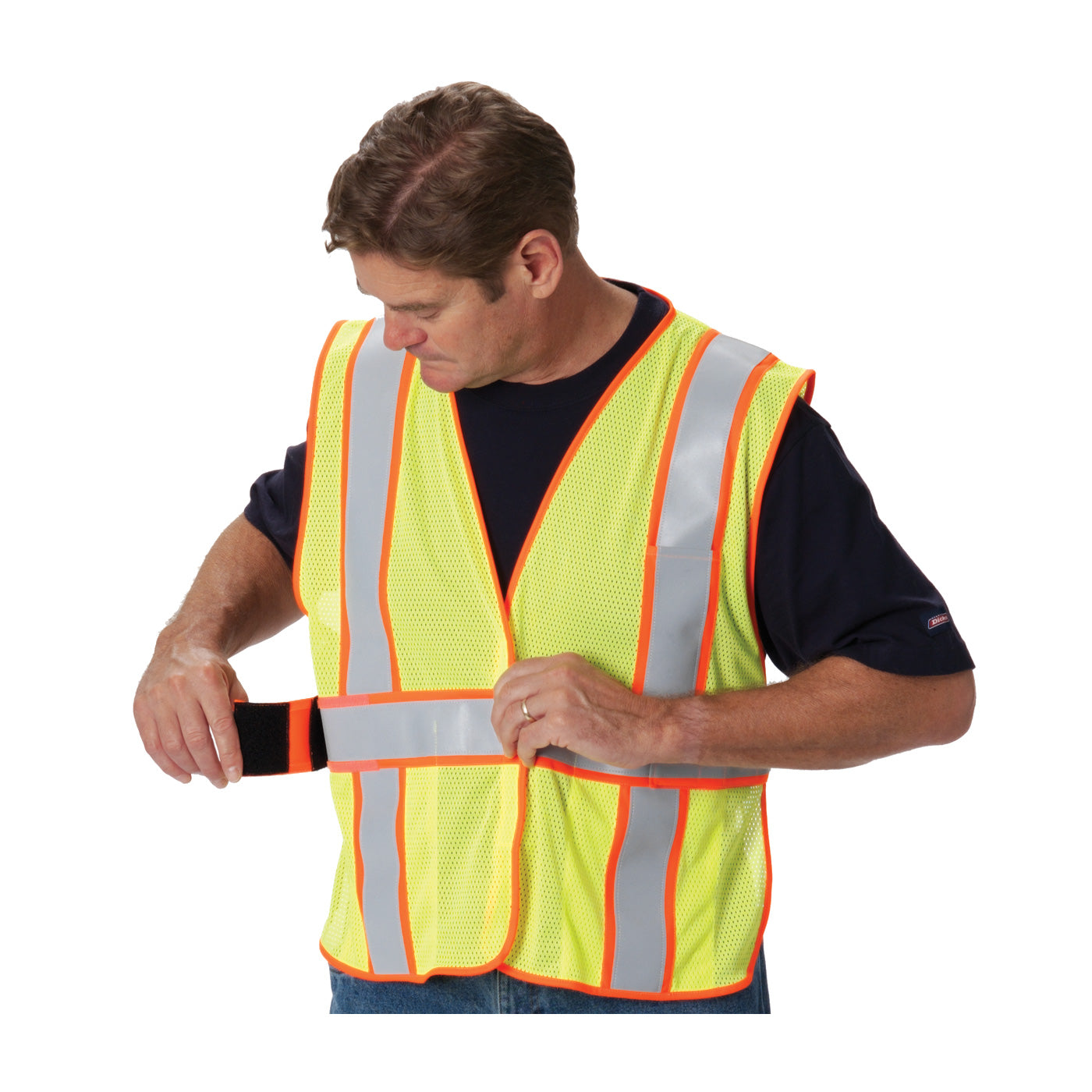 ANSI Type R Class 2 Two-Tone Expandable FR Treated Mesh Vest