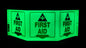 ZING Safety Sign "First Aid" Standard Triview - Glow - 3056G