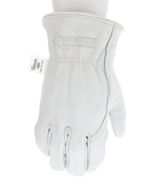 3224_ - 3224L - 30851 - 360 - Leather driver work gloves – MCR Safety Group 3224 Road Hustler – premium grain leather with Ke