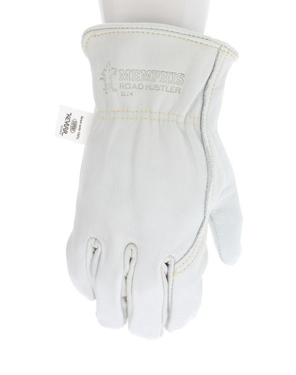 3224_ - 3224L - 30851 - 360 - Leather driver work gloves – MCR Safety Group 3224 Road Hustler – premium grain leather with Ke