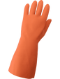 FrogWear® 30FT Chemical Handling Gloves - latex - orange