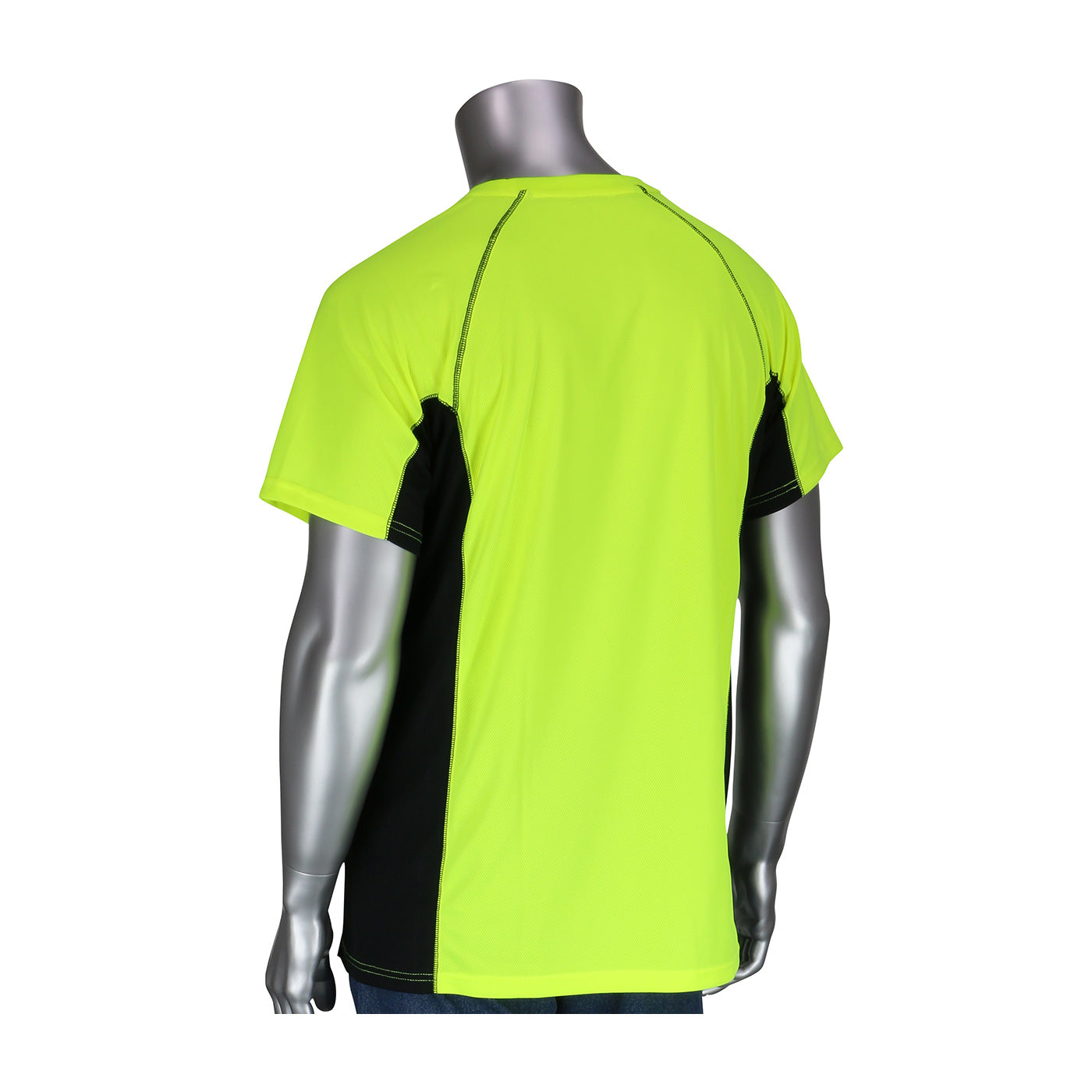 PIP® Non-ANSI Short Sleeve T-Shirt with 50+ UPF Sun Protection, Insect Repellent Treatment and Black Trim