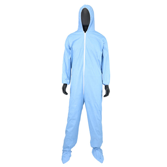 Posi-Wear® FR™ Flame Resistant Coverall Hood, Boot, Elastic Wrist & Ankle, 80 gsm