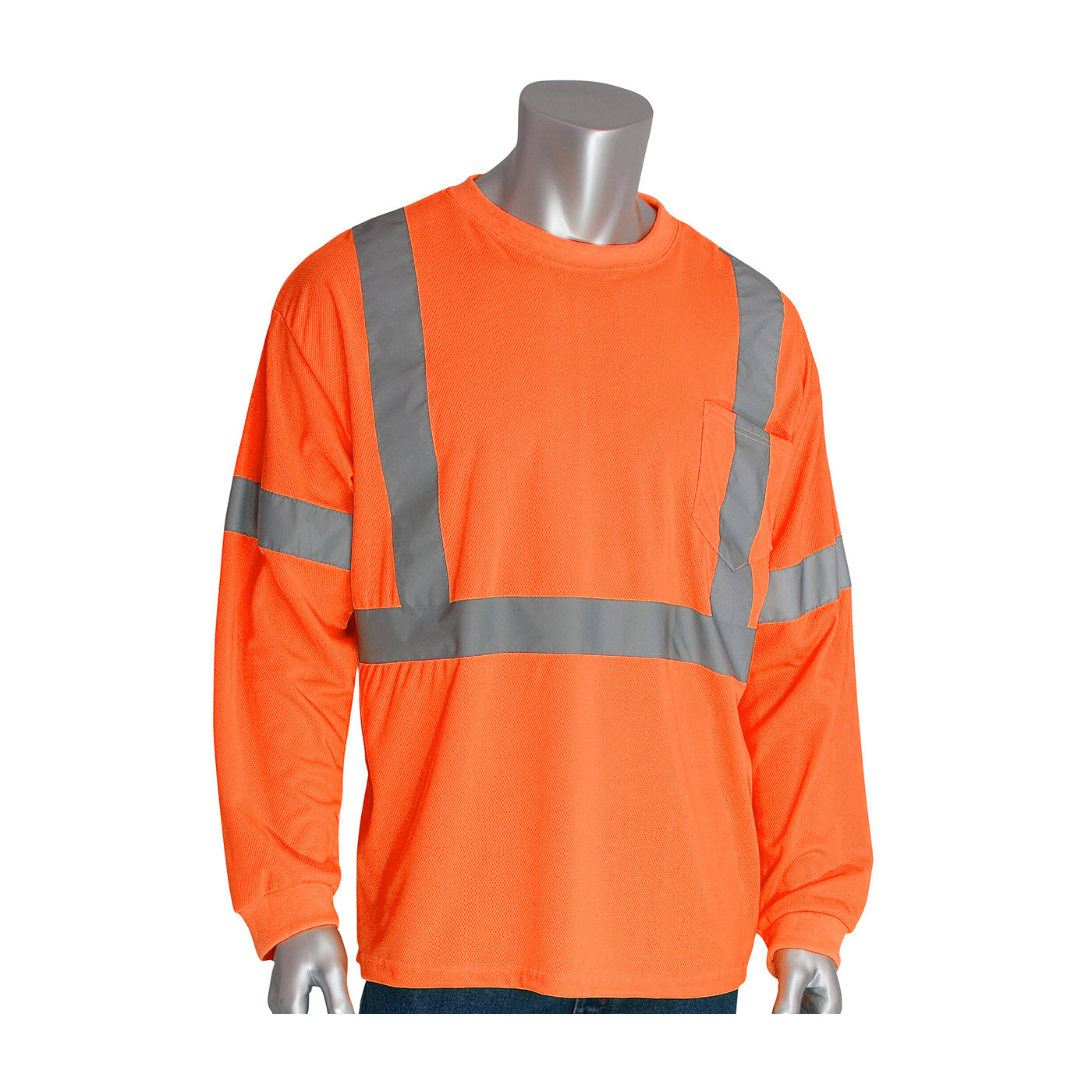 PIP® ANSI Type R Class 3 Long Sleeve T-Shirt