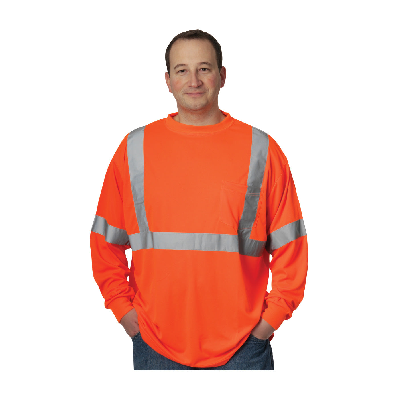 PIP® ANSI Type R Class 3 Long Sleeve T-Shirt