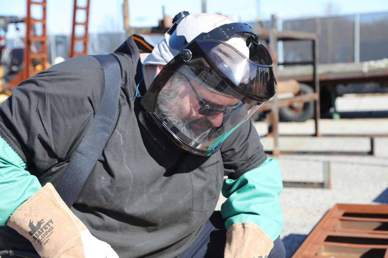 MCR Safety 483000 - Double Matrix Series - Adjustable Headgear with Suspension - Face Shield Not Included - Headgear for Double Matrix Face Shields — manufacturer image 2