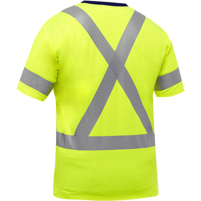 Bisley® ANSI Type R Class 3 and CSA Z96 Class 2 X-Back Short Sleeve Shirt