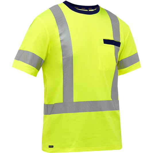 Bisley® ANSI Type R Class 3 and CSA Z96 Class 2 X-Back Short Sleeve Shirt