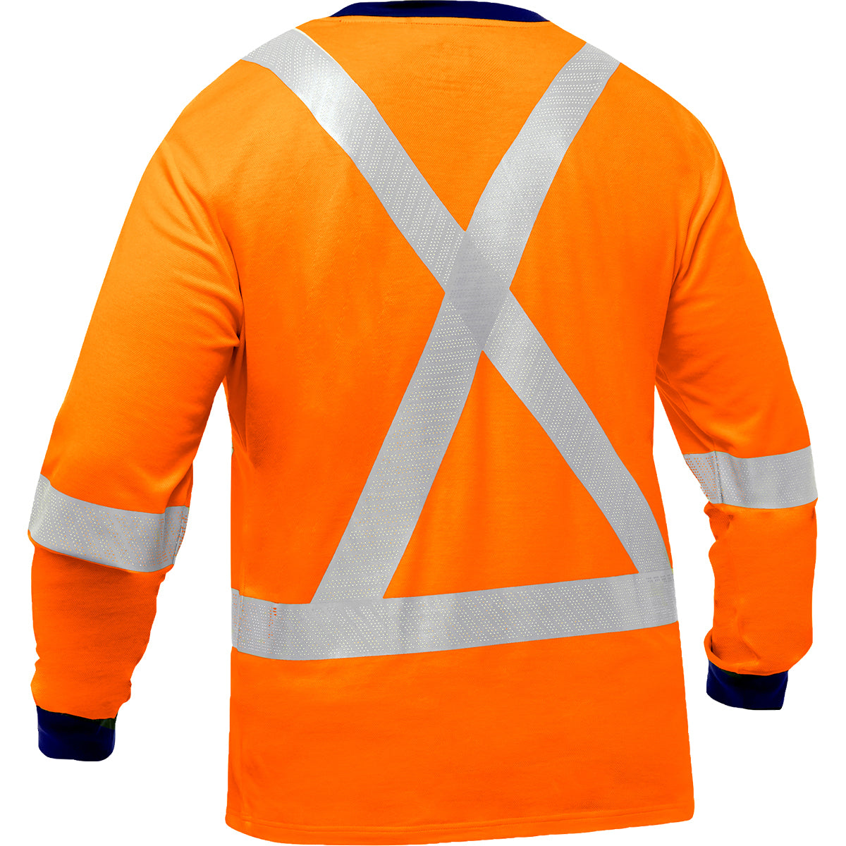 Bisley® ANSI Type R Class 3 and CSA Z96 Class 2 X-Back Long Sleeve Shirt