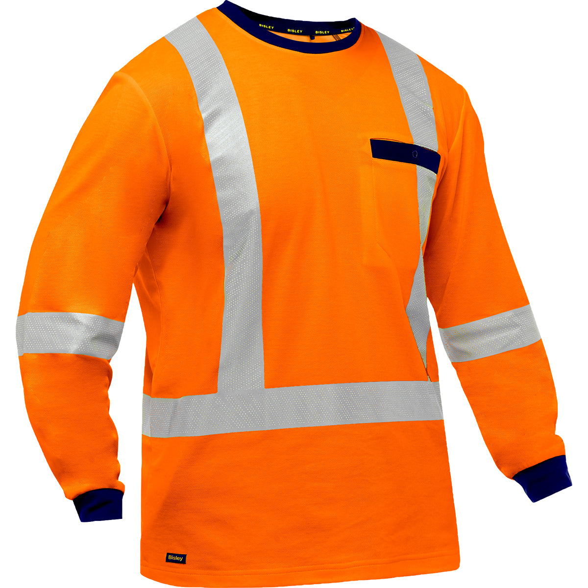 Bisley® ANSI Type R Class 3 and CSA Z96 Class 2 X-Back Long Sleeve Shirt
