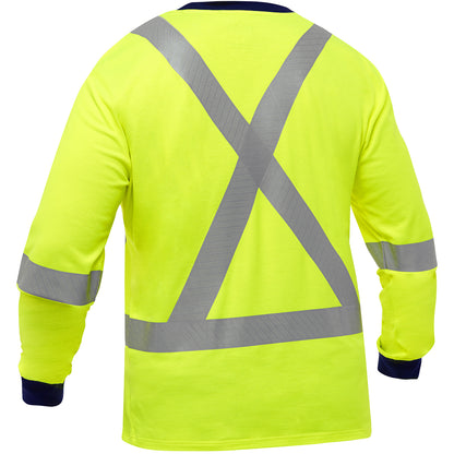 Bisley® ANSI Type R Class 3 and CSA Z96 Class 2 X-Back Long Sleeve Shirt
