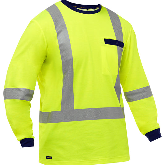 Bisley® ANSI Type R Class 3 and CSA Z96 Class 2 X-Back Long Sleeve Shirt