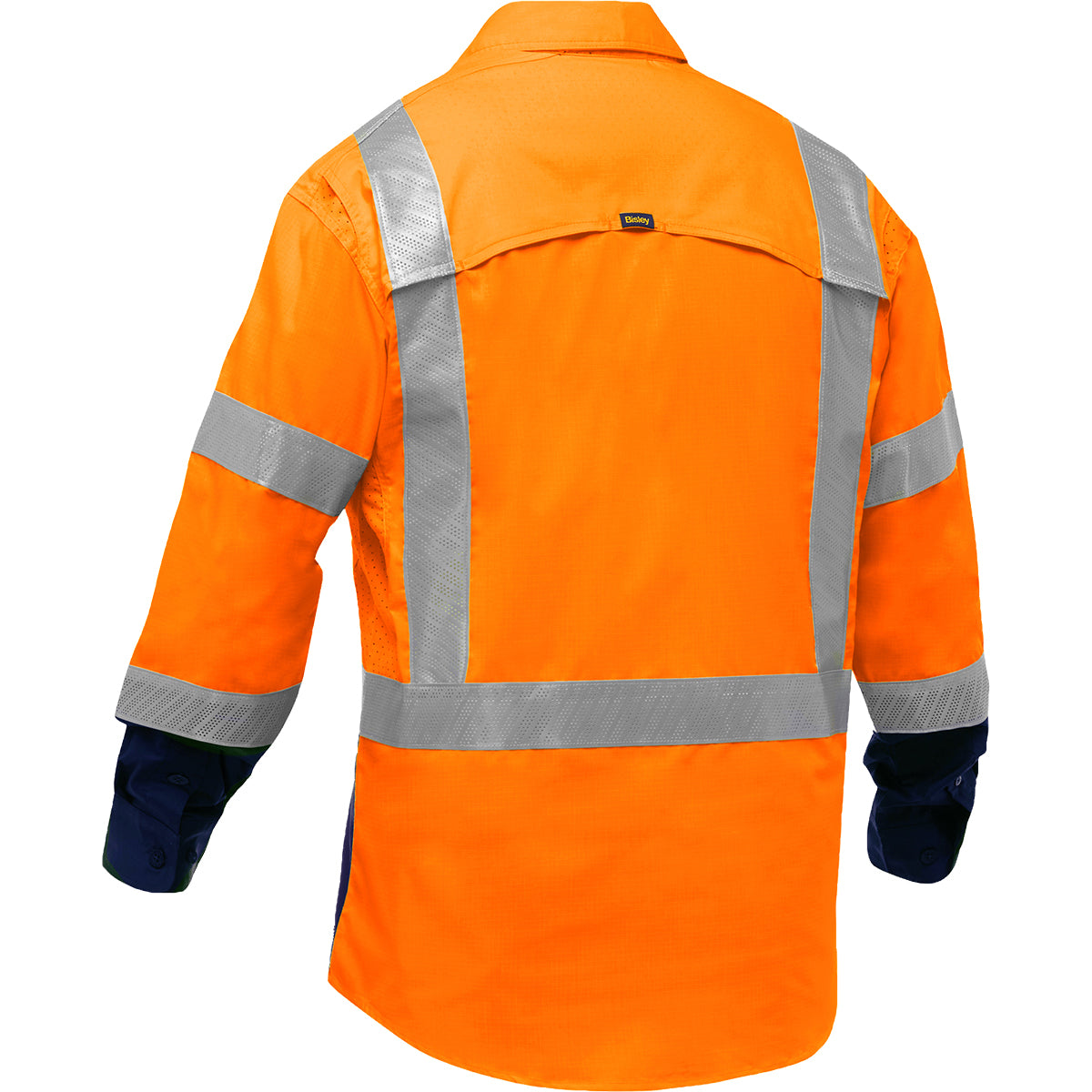 Bisley® ANSI Type R Class 3 Long Sleeve Work Shirt with X-Airflow™ and Navy Bottom