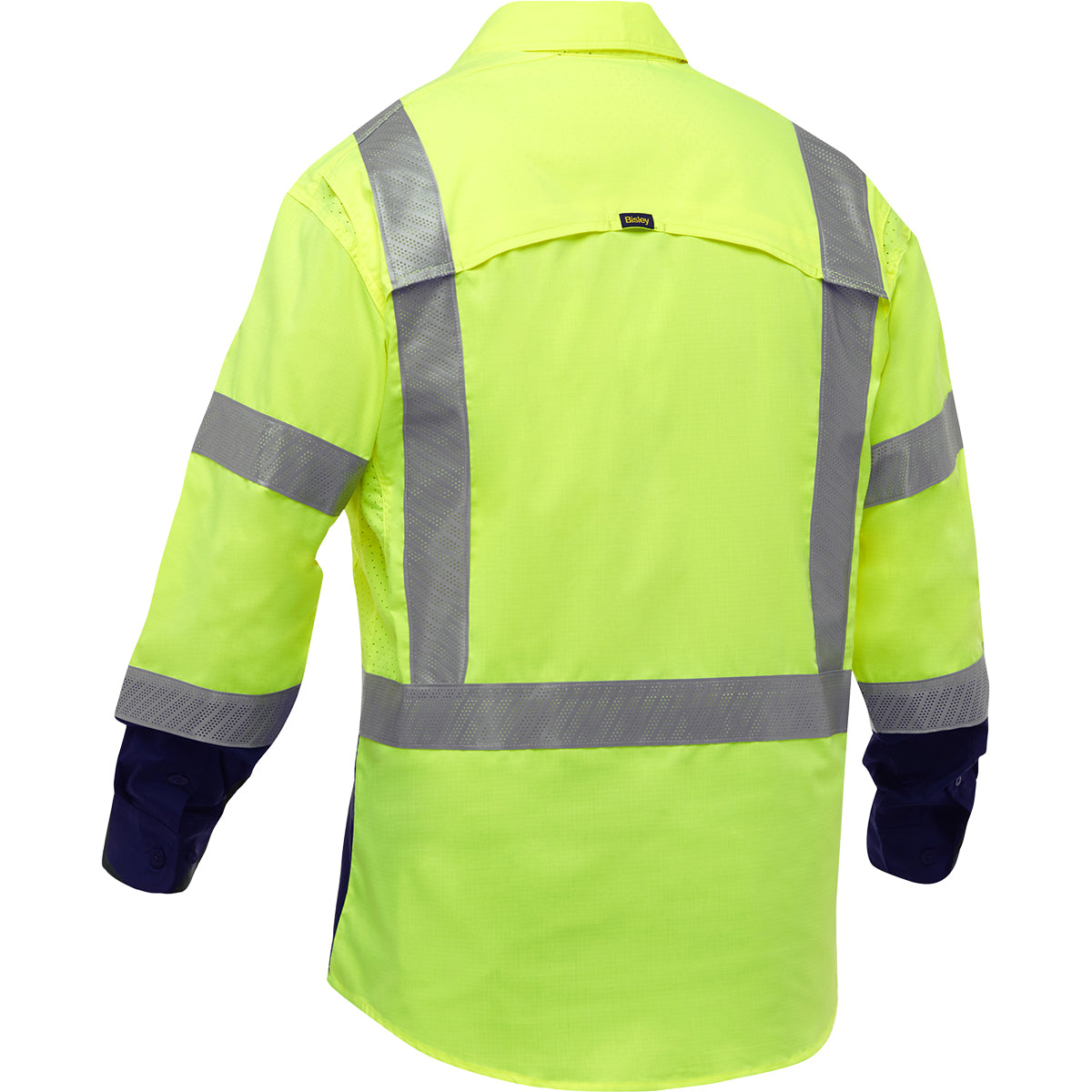 Bisley® ANSI Type R Class 3 Long Sleeve Work Shirt with X-Airflow™ and Navy Bottom