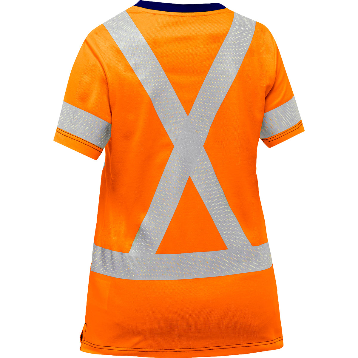 Bisley® ANSI Type R Class 2 and CSA Z96 Class 2 Women's X-Back Short Sleeve Shirt