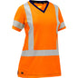 Bisley® ANSI Type R Class 2 and CSA Z96 Class 2 Women's X-Back Short Sleeve Shirt