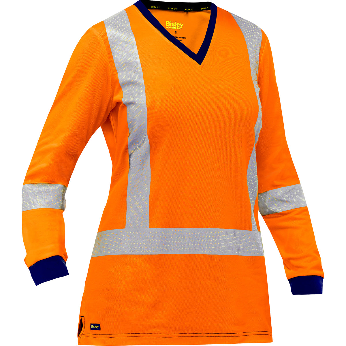 Bisley® ANSI Type R Class 3 and CSA Z96 Class 2 X-Back Women's Long Sleeve Shirt