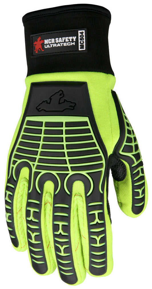 MCR Safety UltraTech Multi-Task Gloves w/ Corded Cotton Double Palms