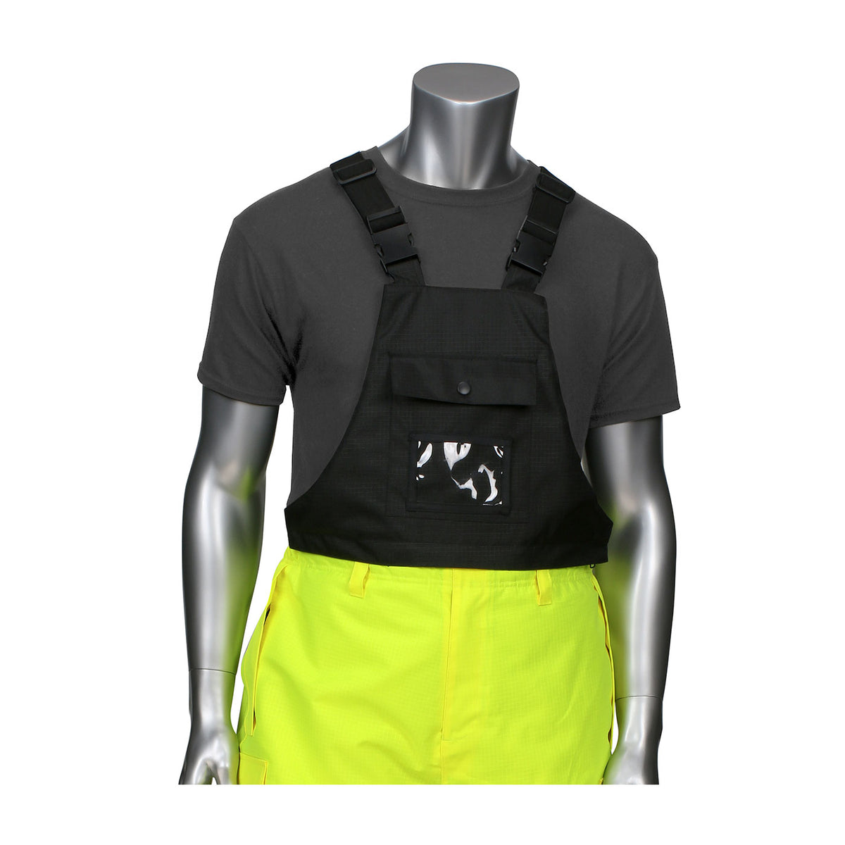 PIP 318-1775 ANSI Class E Insulated Bib Pants with Black Trim