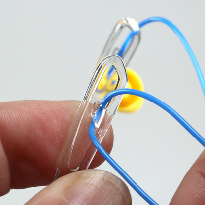 MCR Safety CL5 - Checklite® CL5 Series Safety Glasses - Foam Lining - Earplug Retaining Technology - Temples Hold Earplug Cord in Place - Lightweight — Sold by Each — manufacturer image 3