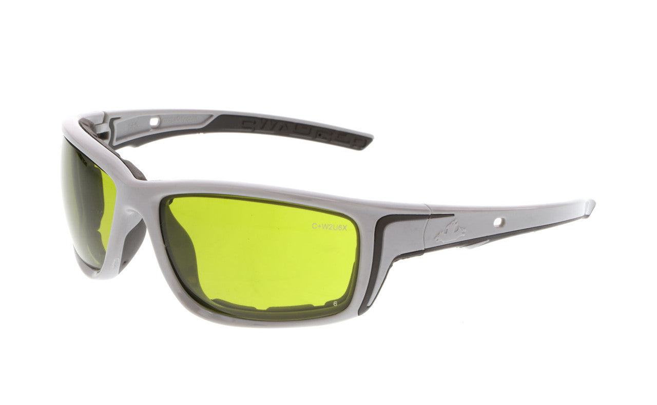 MCR Safety SR5 - Swagger® SR5 Series Safety Glasses, Spoggle Strap Slot on each Temple, Dielectric and Foam Lined, TPR Temples and Nose Piece - Elastic Strap SR5STRAP Sold Seperately — Sold by Pair — manufacturer image 15