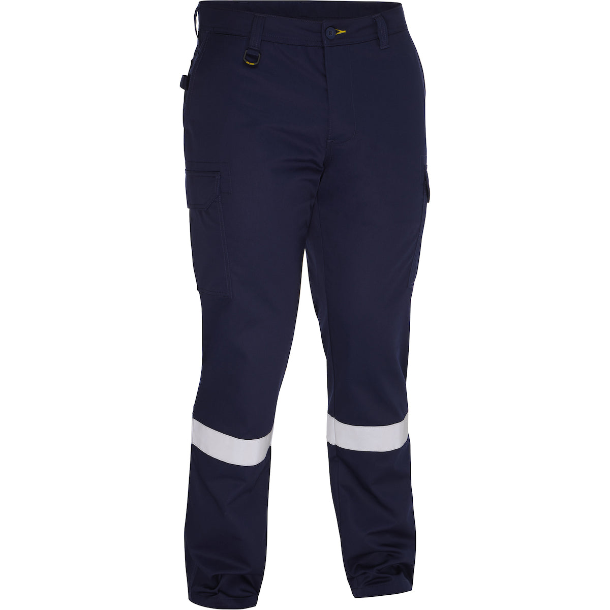 Bisley®: Navy Taped Cargo Pant - Industrial Wash Durable