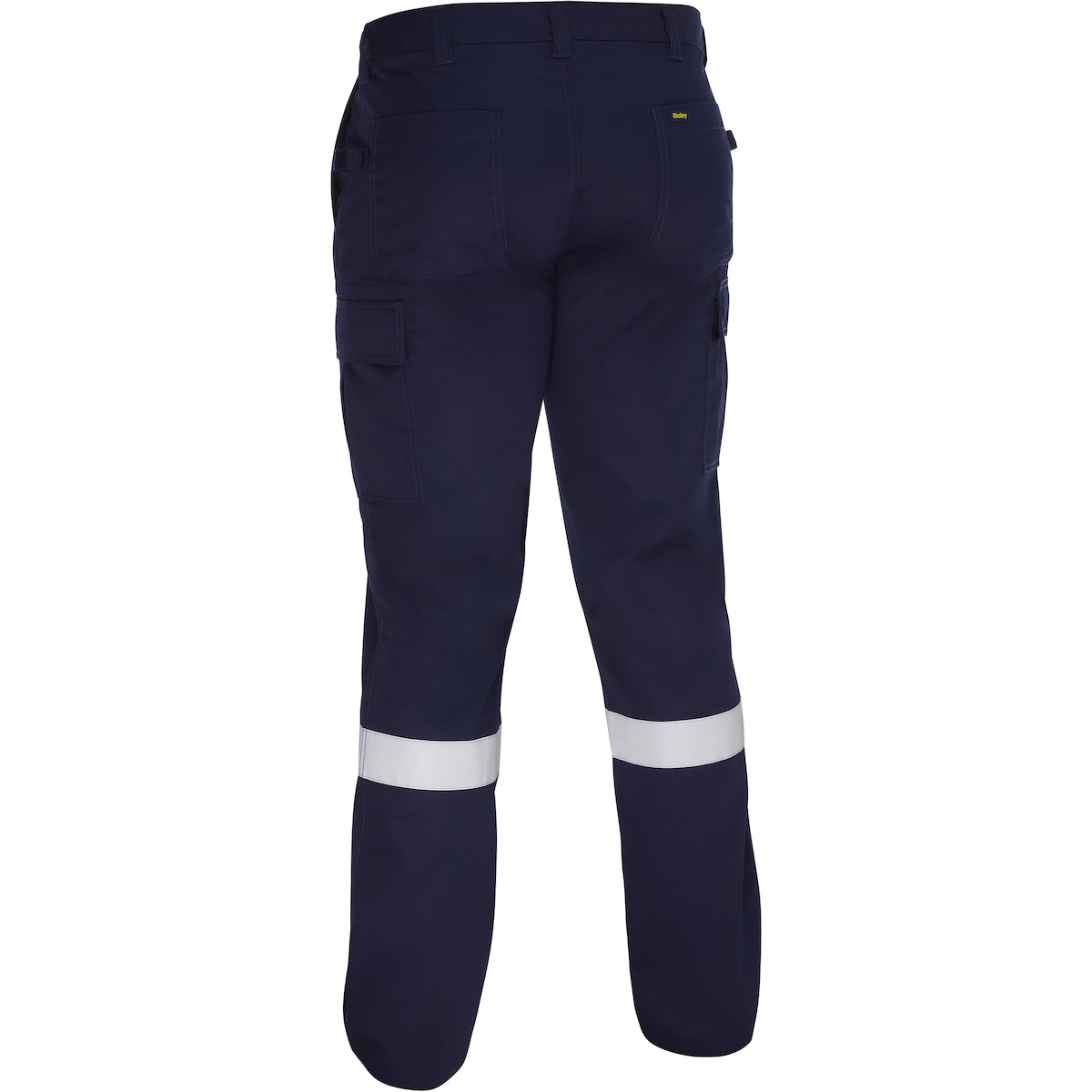 Bisley®: Navy Taped Cargo Pant - Industrial Wash Durable