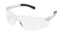 MCR Safety BK1N - BearKat® BK1 Series Safety Glasses with Clear Lens - Soft Non-Slip Temple Material - No Logos on the Eyewear - Packaged 12 pair to a Polybag to Reduce Corrugated Packaging