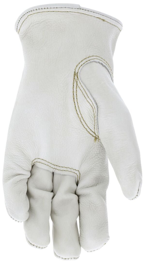 Road Hustler Cowhide Grain Leather Driver Gloves, Keystone Thumb, Premium A+