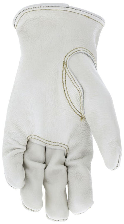 Road Hustler Cowhide Grain Leather Driver Gloves, Keystone Thumb, Premium A+