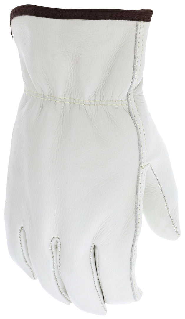 Grain Cowhide Driver Gloves, Thinsulate Insulated, Open Cuff