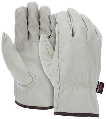 Grain Cowhide Driver Gloves, Select B Grade, Keystone Thumb