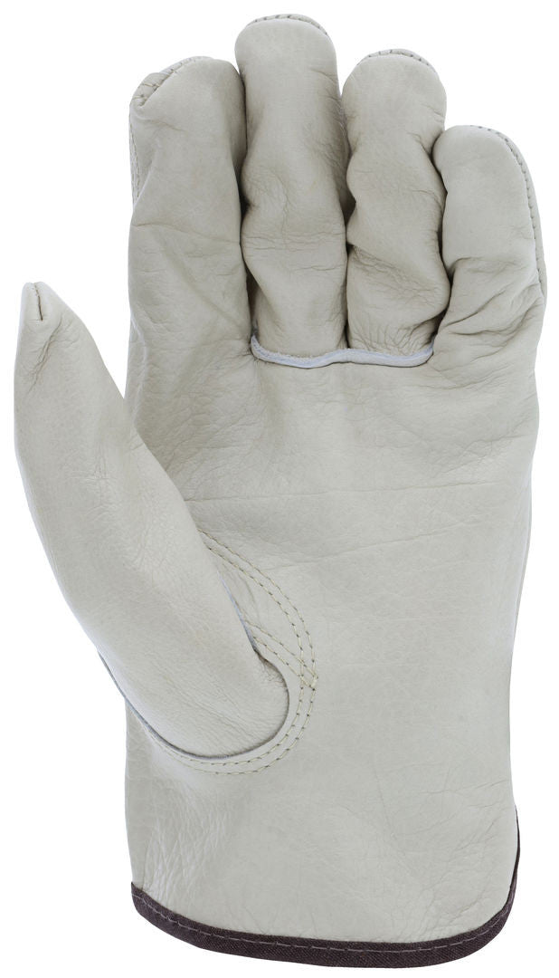 Grain Cowhide Driver Gloves, Select B Grade, Keystone Thumb